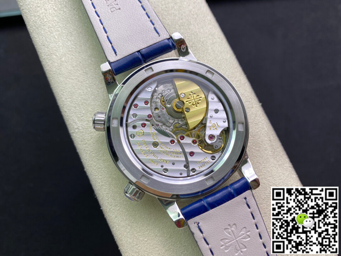 Replica Pat*k Phi1i*pe Grand Complications 6102P-001 1:1 Best Edition AI Factory Sky Moon Blue Dial