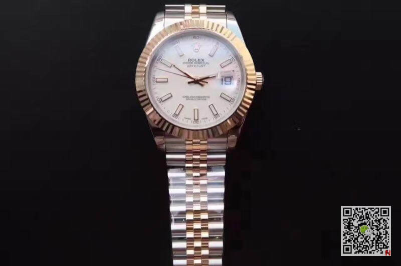 Replica R01ex Datejust 41 126333-006 White dial 1:1 Best Edition Gold Wrapped
