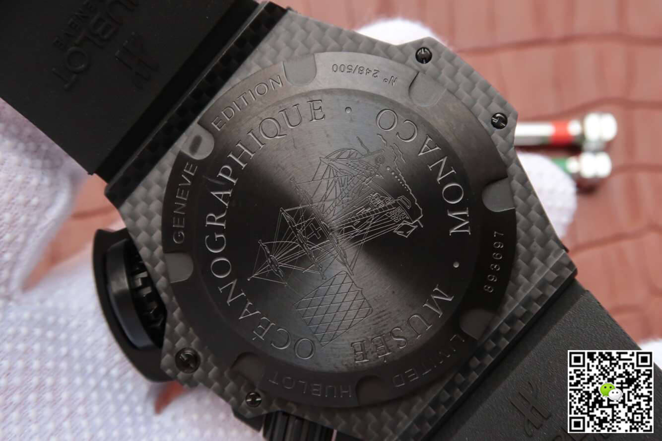 Hublot Replica King Power Oceanographic 4000M 731.QX.1140.RX 1:1 Best Edition V6 Factory Forged Carbon Fiber