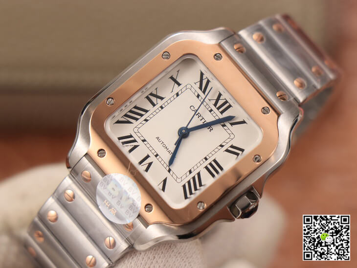 Ca*t1er Watch Rep De Santos W2SA0007