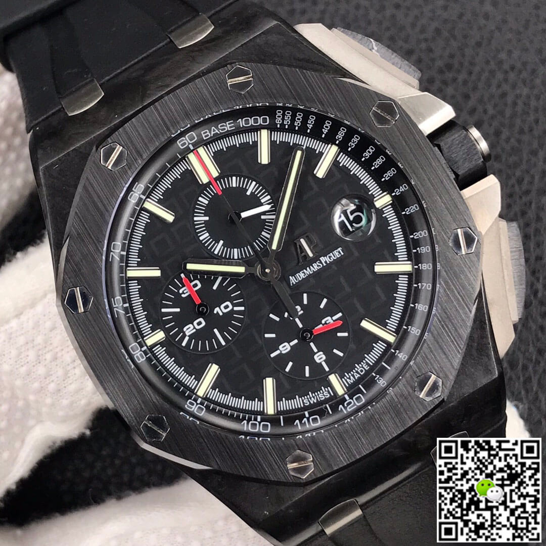 Replica Audemars P1g*et Royal Oak Offshore 26405CE.OO.A002CA.01 1:1 Best Edition JF Factory V2 Black Dial
