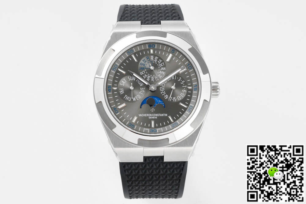 Replica Vacheron C0nstan1n Overseas 4300V/120G-B102 1:1 Best Edition 8F Factory V2 Rubber Strap
