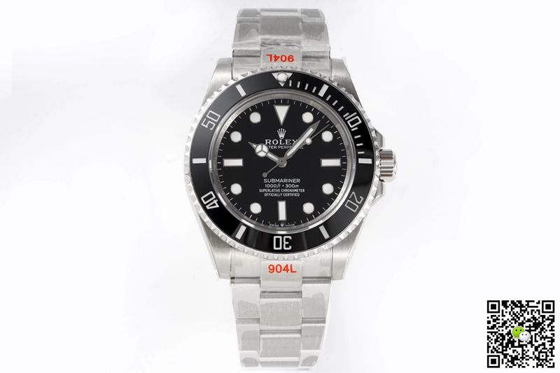 R01ex Submariner Replica 114060-97200 1:1 Best Edition ROF Factory Black Dial Swiss ETA2824