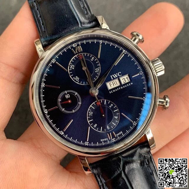 Replica IWC Portofino IW391019 1:1 Best Edition ZF Factory Blue Dial