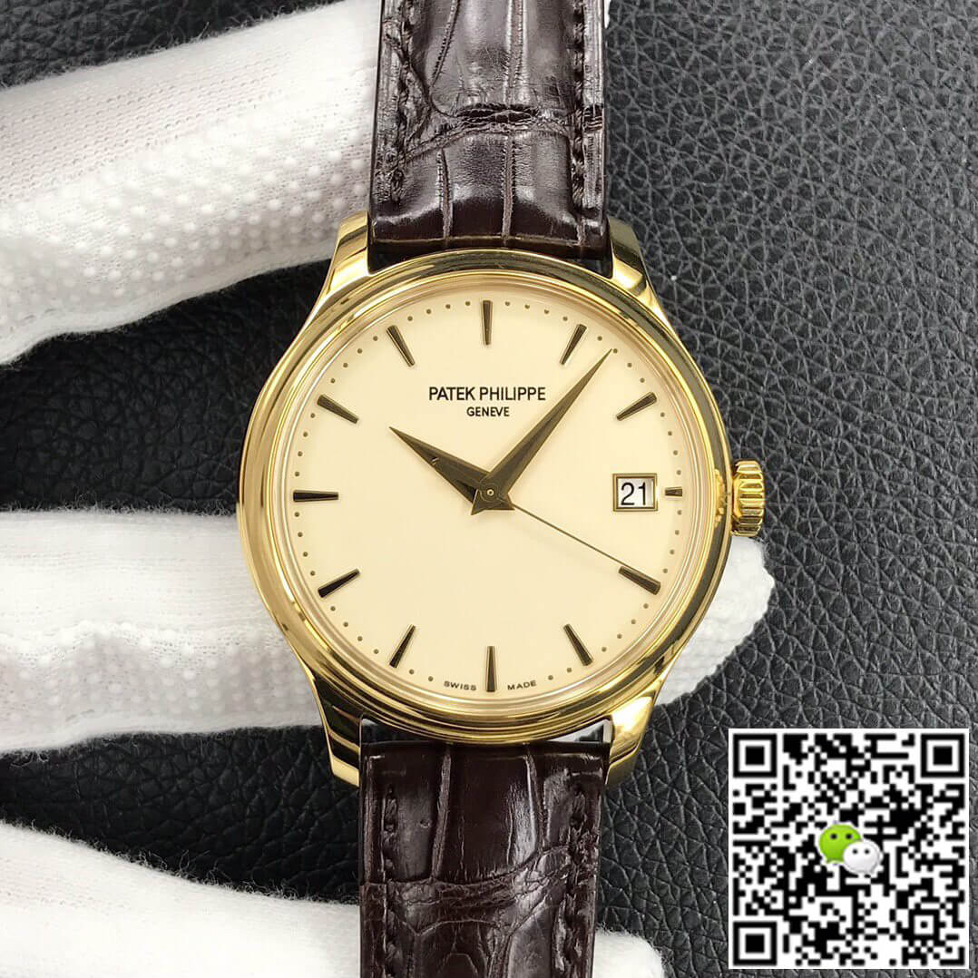 Replica Pat*k Phi1i*pe Calatrava 5227J-001 1:1 Best Edition 3K Factory Yellow Gold