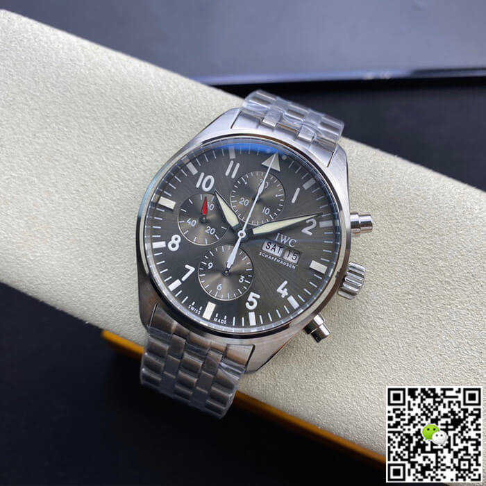 Replica IWC Pilot IW377719 1:1 Best Edition ZF Factory Grey Dial