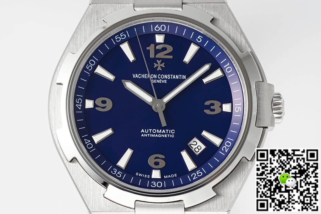 Replica Vacheron C0nstan1n Overseas 47040 1:1 Best Edition PPF Factory Stainless Steel Strap
