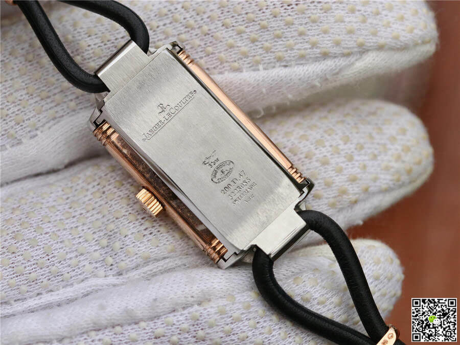 Jaeger Lecoultre Replica Reverso 3264520 1:1 Best Edition MG Factory Rose Gold D1am0nd
