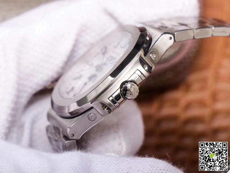 Replica Pat*k Phi1i*pe Nautilus 5726/1A-010 1:1 Best Edition PF Factory White Dial Swiss ETA324