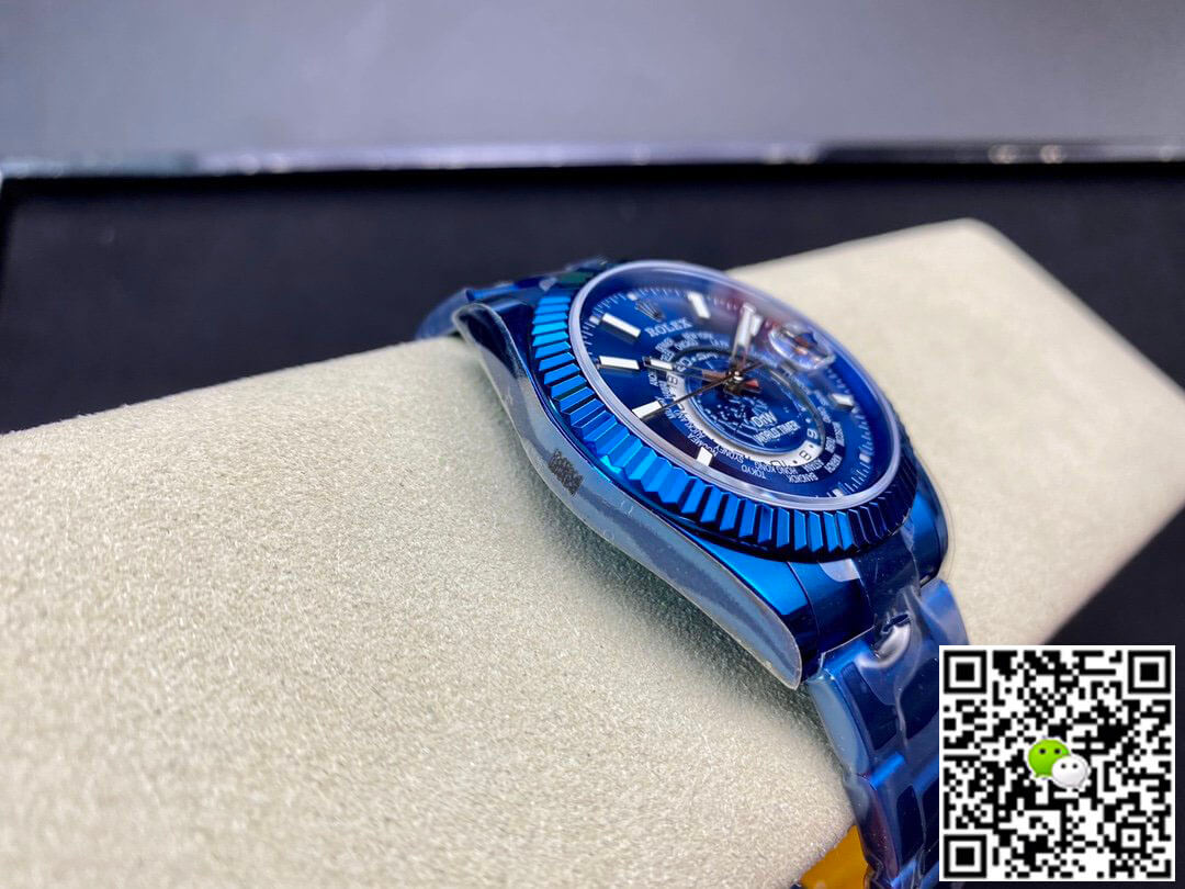 Replica R01ex Sky Dweller 40MM 1:1 Best Edition WWF Factory DIW Blue Dial