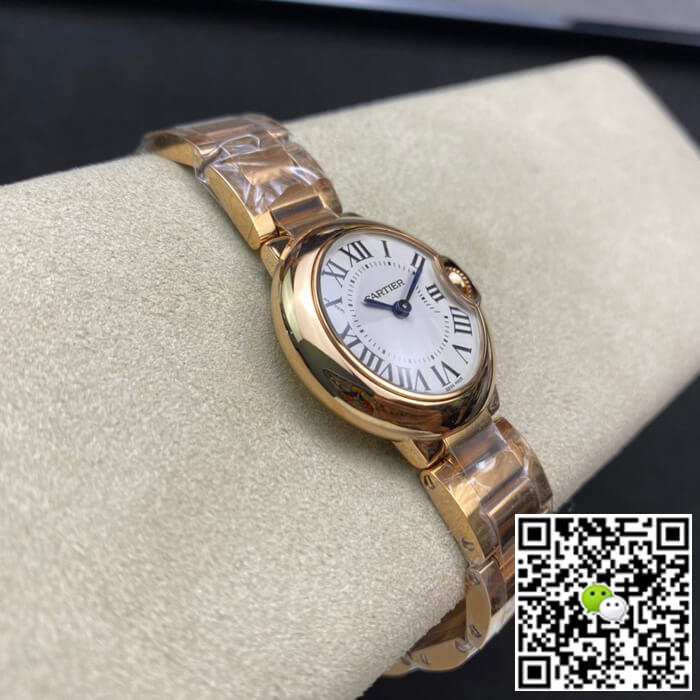 Replica Ballon Bleu De Ca*t1er 28MM WGBB0007 1:1 Best Edition V6 Factory White Dial