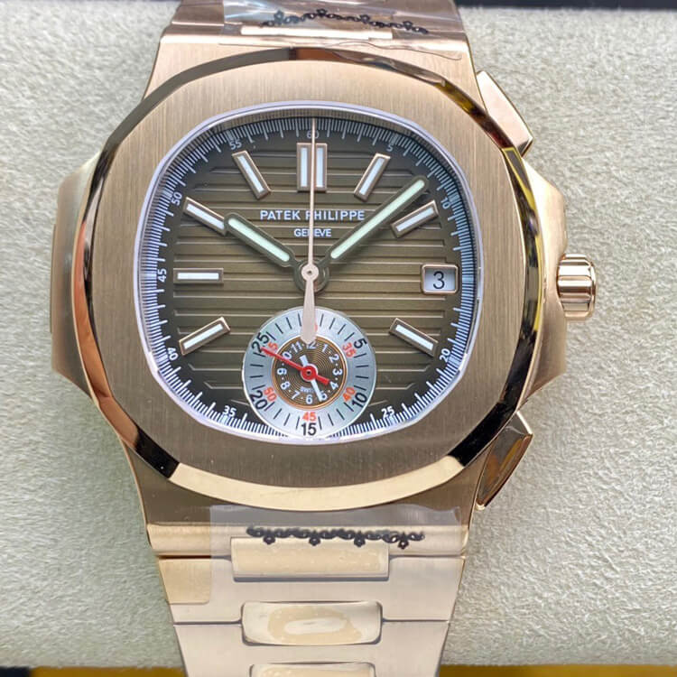 Replica Pat*k Phi1i*pe Nautilus 5980-1R 1:1 Best Edition 3K Factory V2 Rose Gold