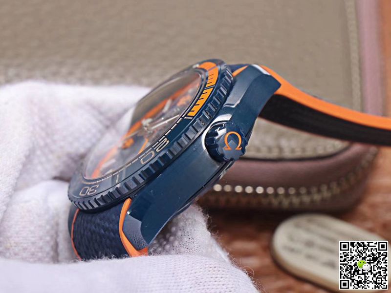 Replica 0me*ga Seamaster 215.92.46.22.03.001 1:1 Best Edition VS Factory Blue Ceramic Swiss ETA8906