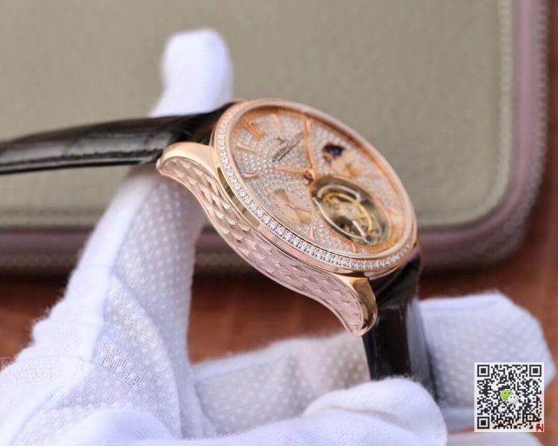 Replica Jaeger-LeCoultre Master Complication Functions Real Tourbillon 1:1 Best Edition Swiss Hand-winding 3310 Rosegold