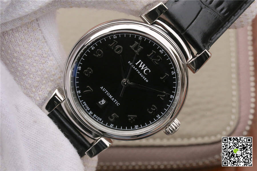 Replica IWC Da Vinci IW356601 1:1 Best Edition MKS Factory Black Dial
