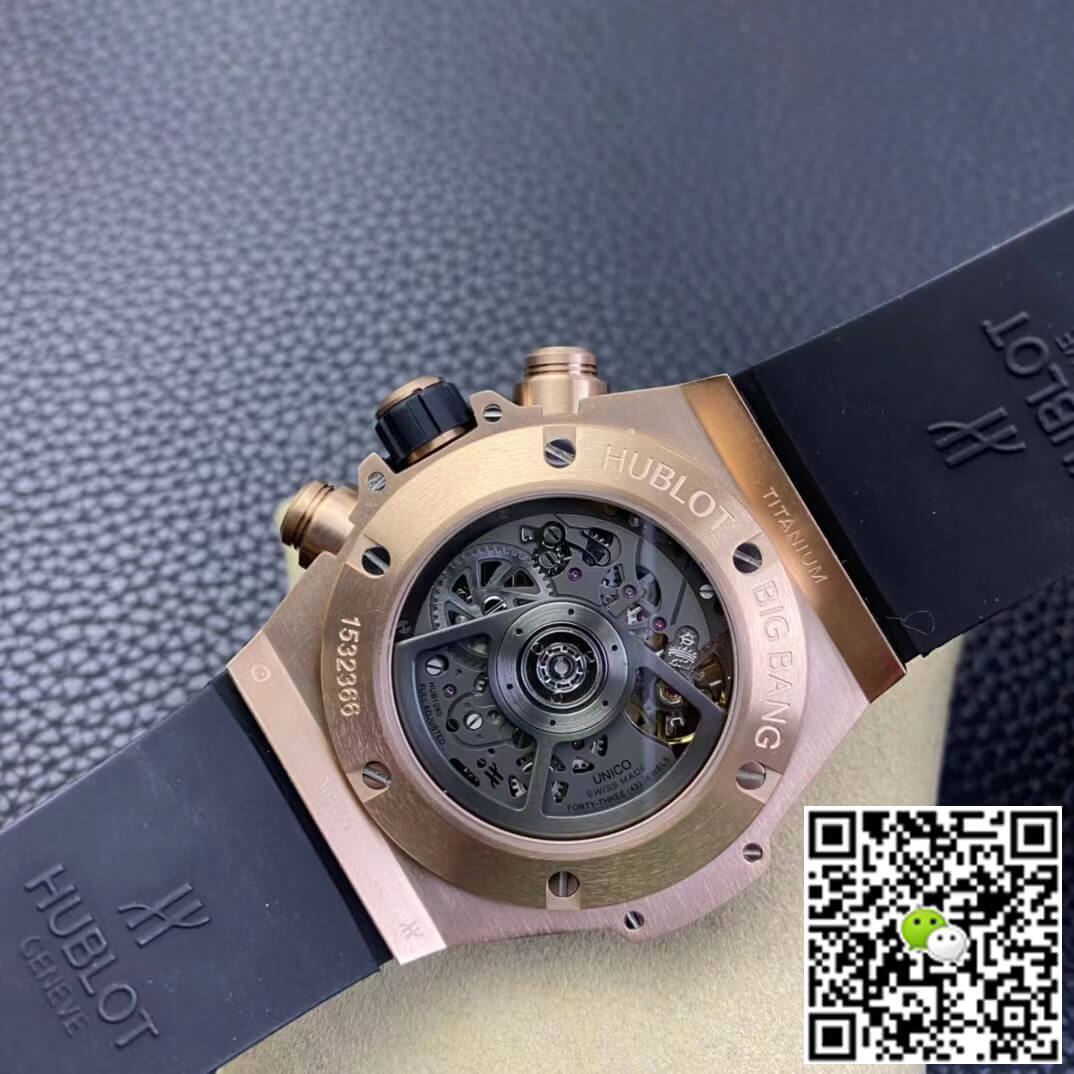 Replica Hublot Big Bang 421.OX.1180.RX 1:1 Best Edition ZF Factory Rose Gold Bezel