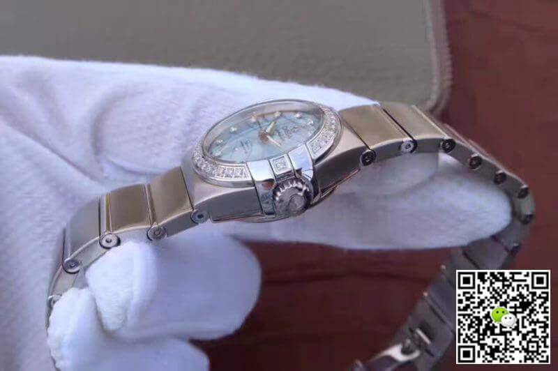 Replica 0me*ga Constellation Double Eagle Lady 27MM 3S Factory 1:1 Best Edition Swiss ETA8520