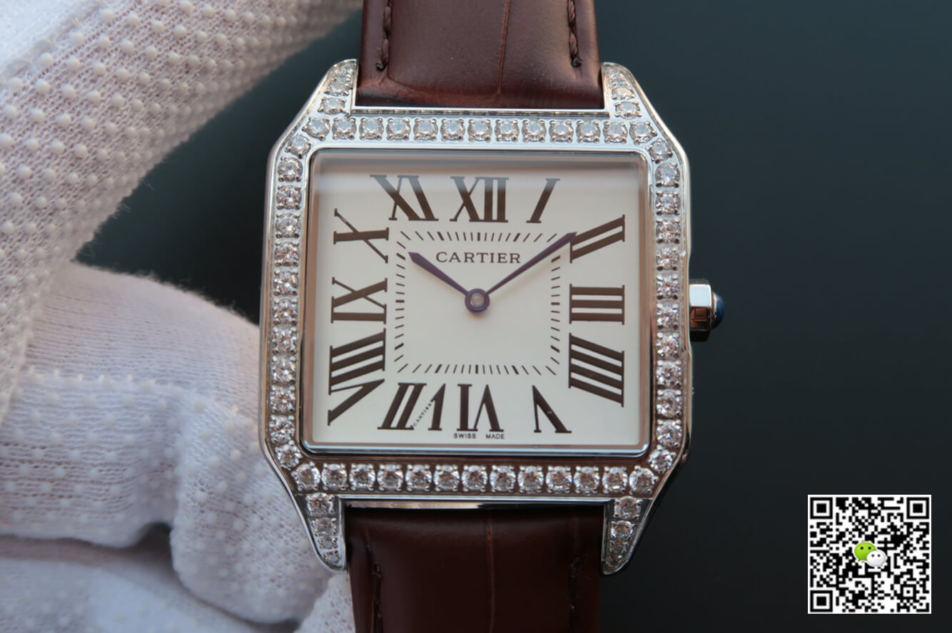 Ca*t1er Watch Rep Santos WH100651