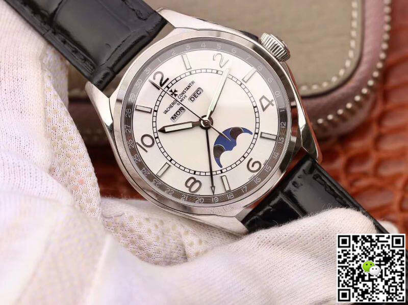 Replica Vacheron C0nstan1n FiftySix Day-Date 4000E/000A-B439 1:1 Best Edition Swiss ETA2460-QCL White Dial