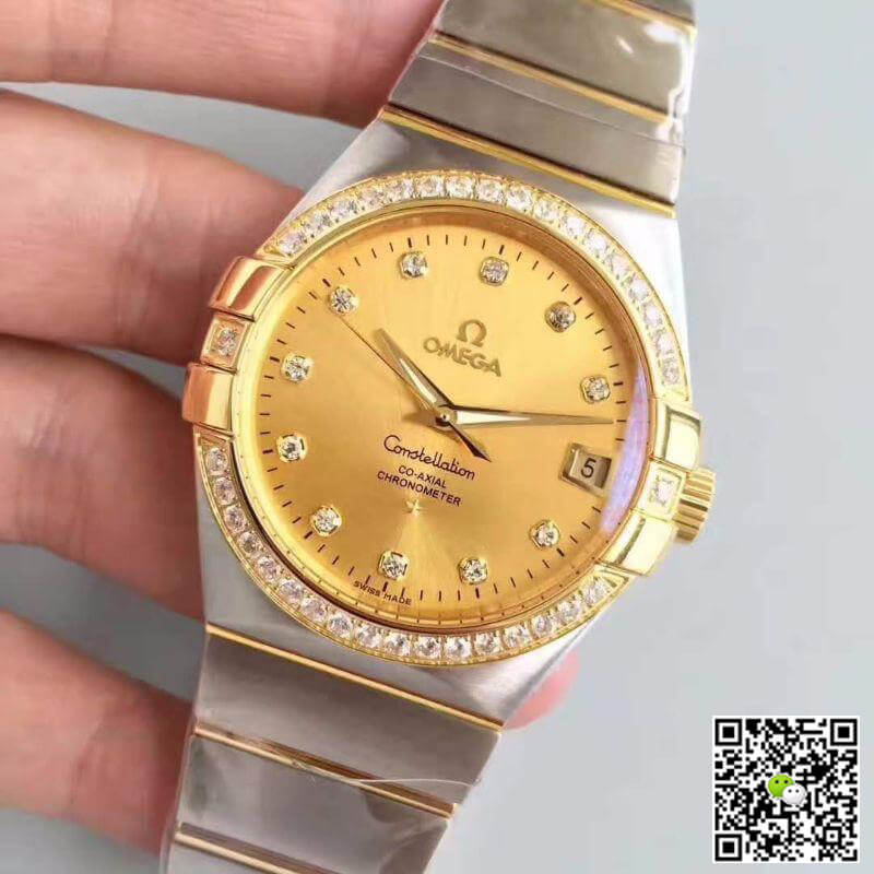 Replica 0me*ga Constellation 123.25.35.20.58.001 3S Factory 1:1 Best Edition Swiss ETA8500