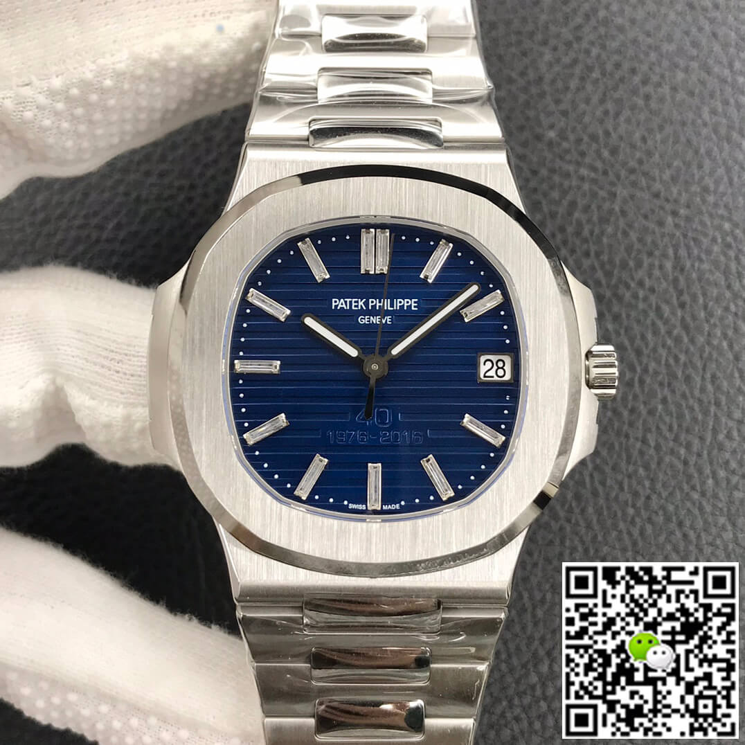 Replica Pat*k Phi1i*pe Nautilus 5711/1P 1:1 Best Edition 3K Factory Blue Dial