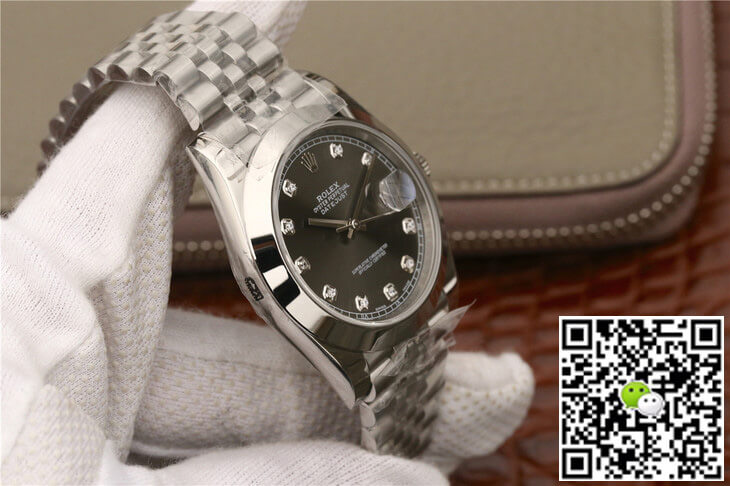 Replica R01ex Datejust M126300 1:1 Best Edition EW Factory Grey Dial