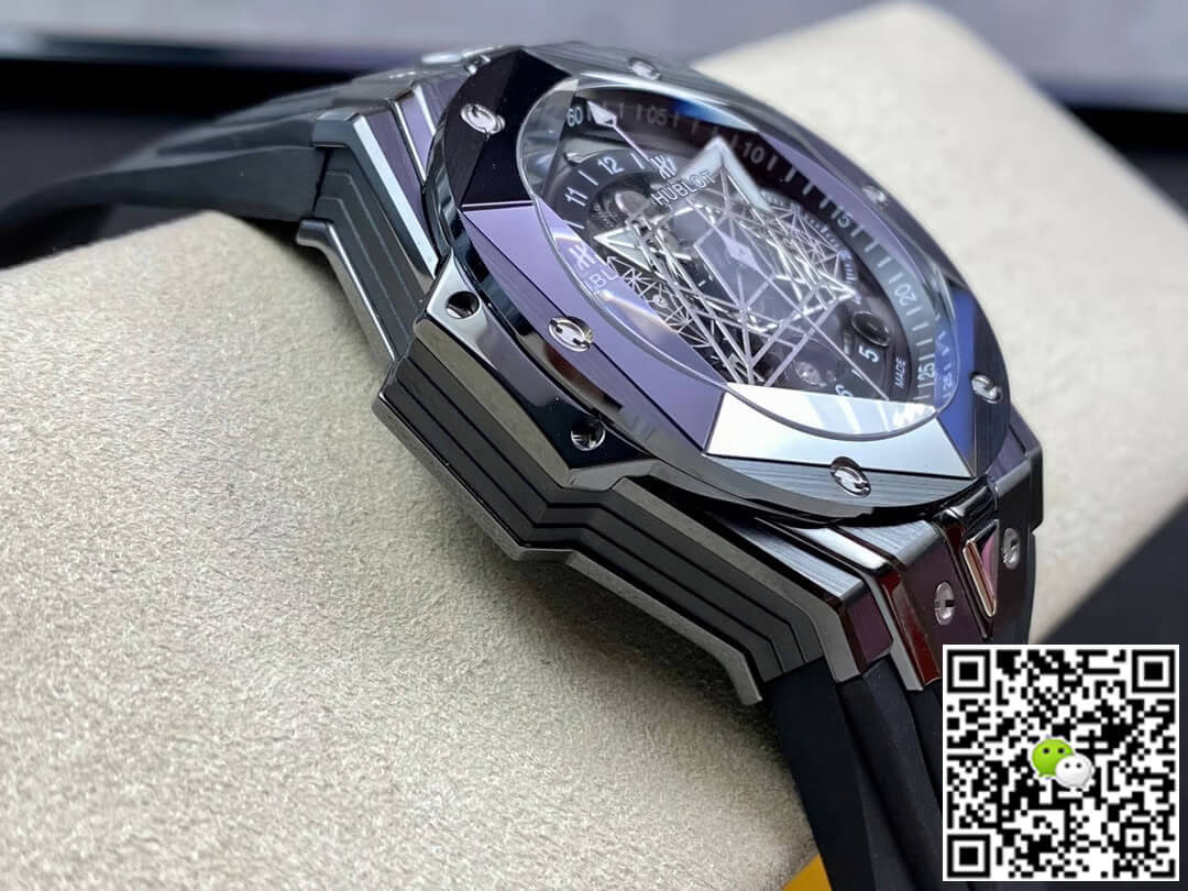 Replica Hublot Big Bang Sang Bleu II 418.CX.1114.RX.MXM20 1:1 Best Edition BB Factory Black Ceramics