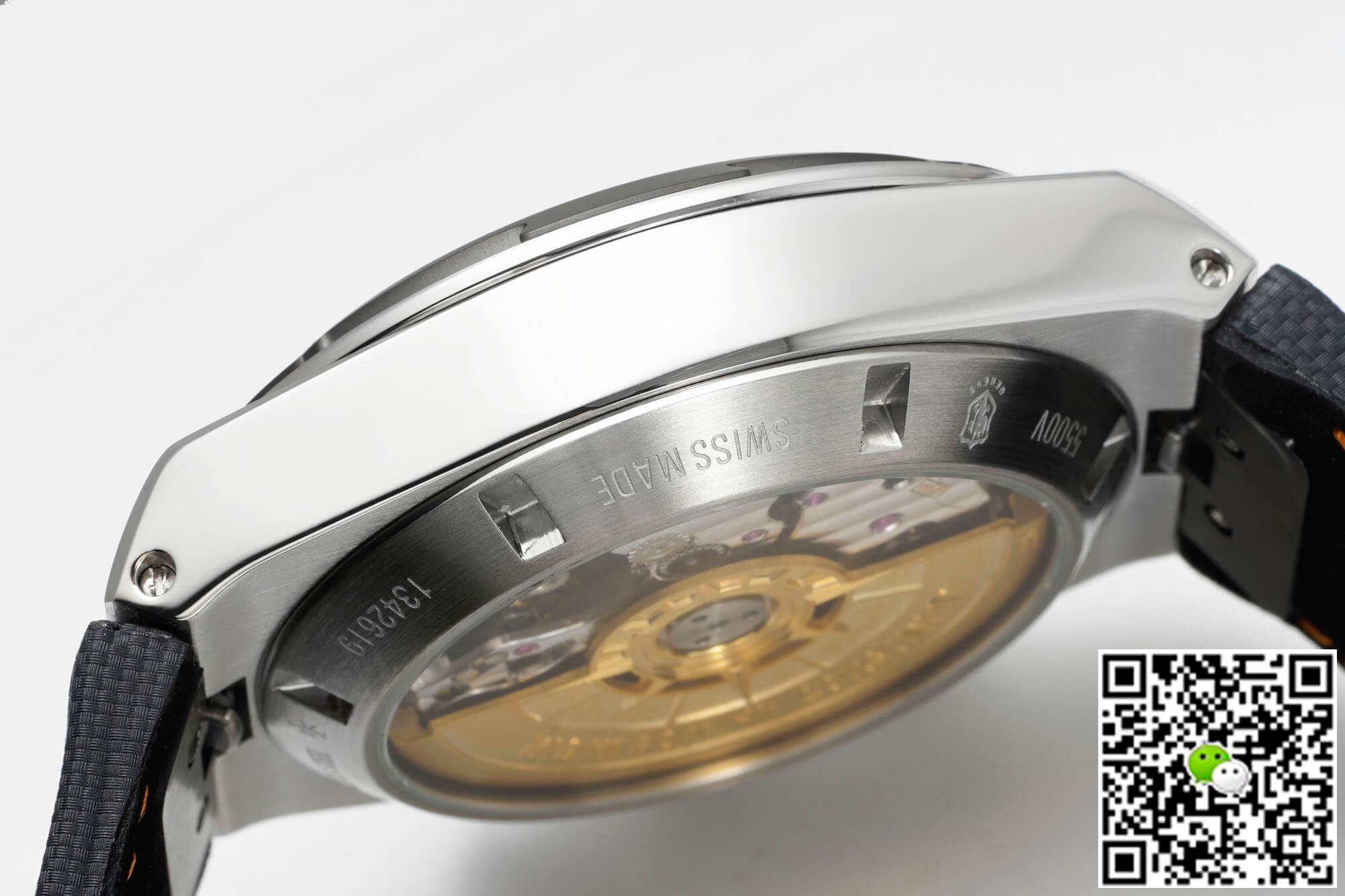 Replica Vacheron C0nstan1n Overseas 5510V/000T-B923 1:1 Best Edition 8F Factory V2 Grey-Blue Dial