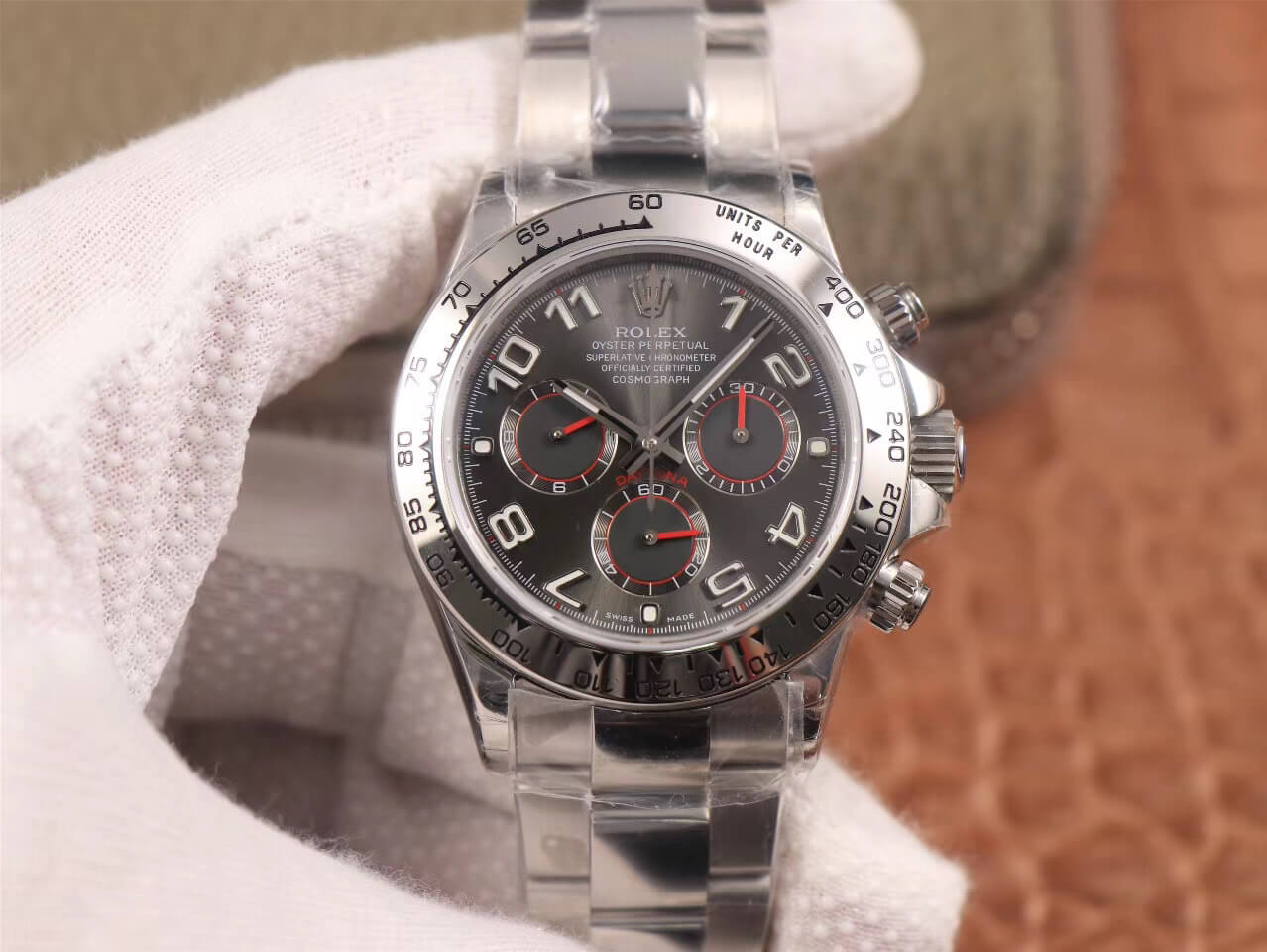 Replica R01ex Daytona Cosmograph 116509 1:1 Best Edition JH Factory Black Dial