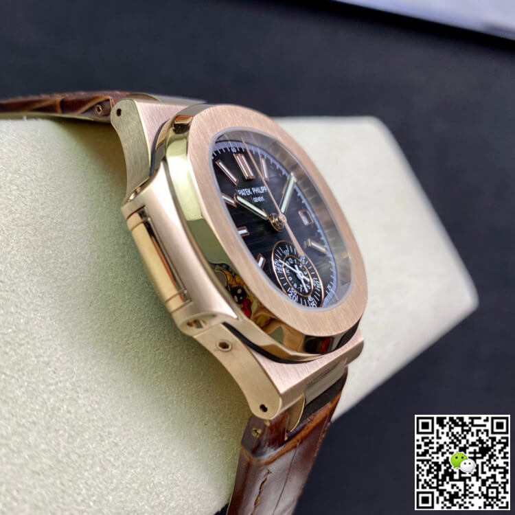 Replica Pat*k Phi1i*pe Nautilus 5980 1:1 Best Edition 3K Factory V2 Black Dial