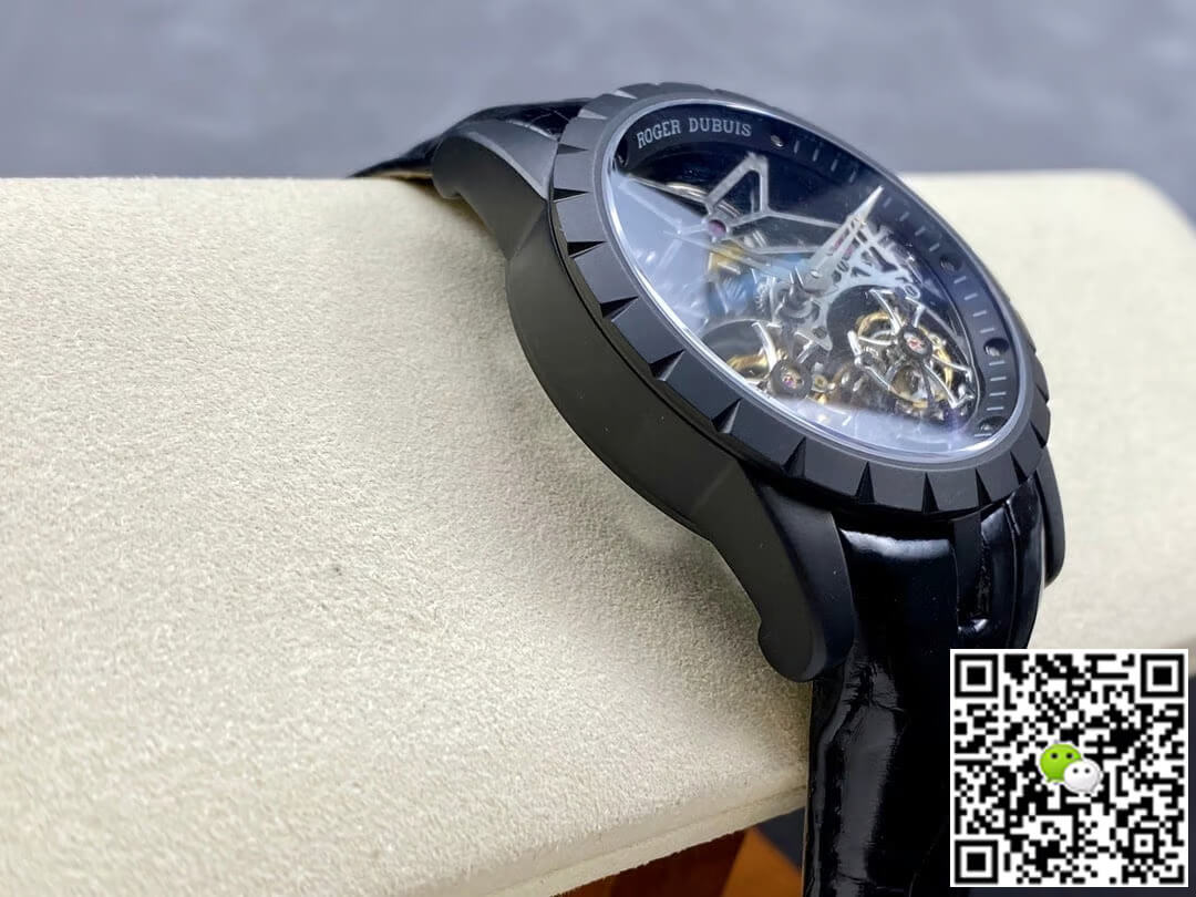 Replica Roger Dubuis Excalibur RDDBEX0364 1:1 Best Edition YS Factory Tourbillon Skeleton Dial