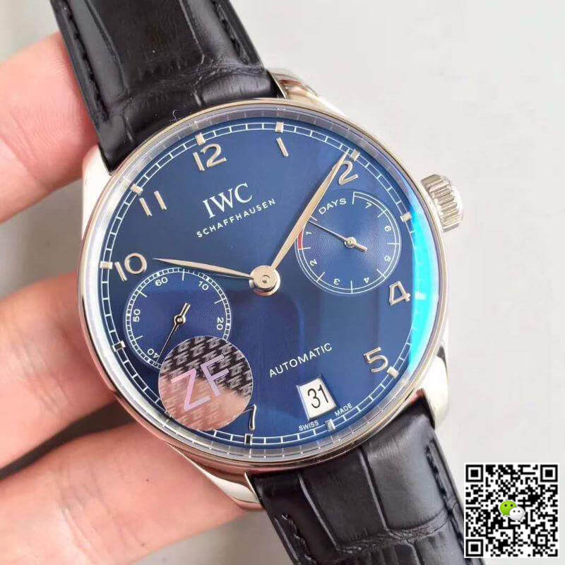 IWC Replica Portuguese IW500703 ZF Factory Mechanical Watches 1:1 Best Edition Swiss ETA52010