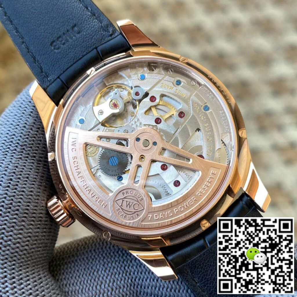 Replica IWC Portuguese Perpetual Calendar IW503405 1:1 Best Edition APS Factory White Dial