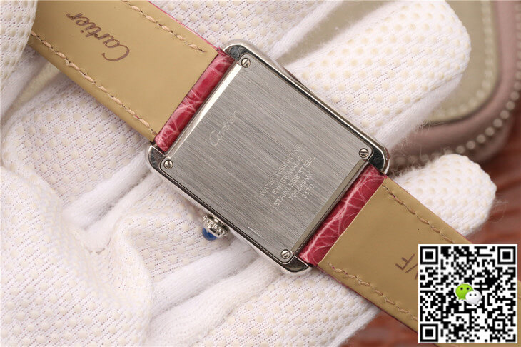 Ca*t1er Replica Tank W5200000 Ladies 1:1 Best Edition K11 Factory Pink Dial