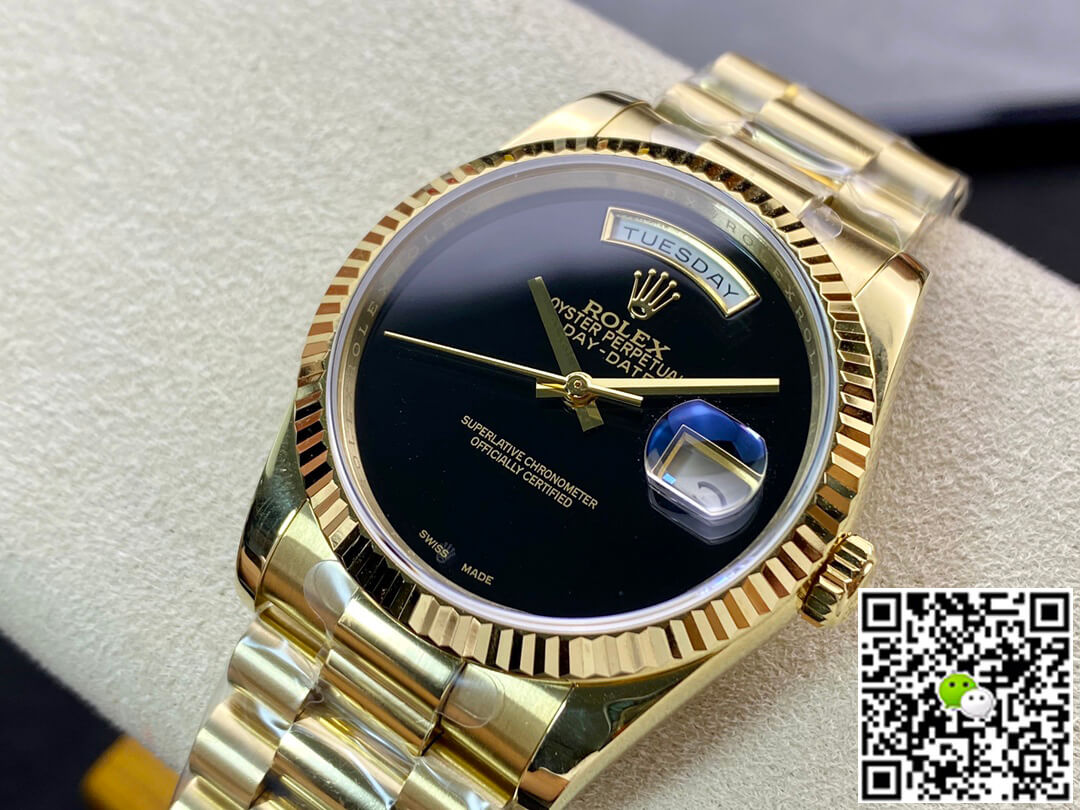 Replica R01ex Day Date 36MM 1:1 Best Edition BP Factory Double Calendar Dial