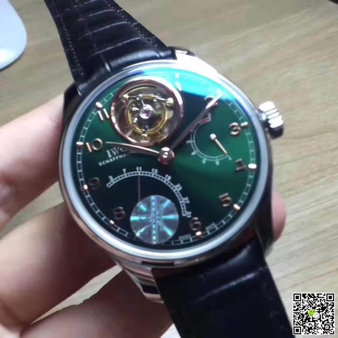 IWC Replica Portuguese Tourbillon YL Factory Men Watches 1:1 Best Edition Swiss Tourbillon