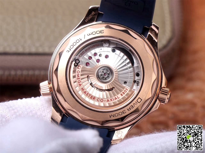 Replica 0me*ga Seamaster 210.62.42.20.03.001 1:1 Best Edition VS Factory Blue Dial Swiss ETA8801