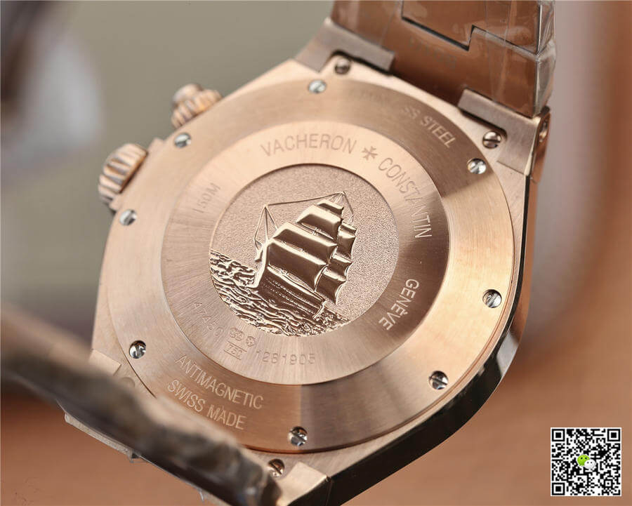 Replica Vacheron C0nstan1n Overseas 47450/B01R-9404 1:1 Best Edition TWA Factory White Dial