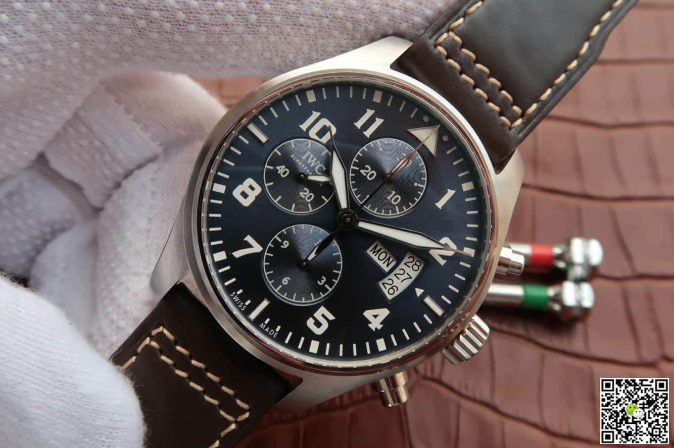 Replica IWC Pilot IW377706 1:1 Best Edition ZF Factory Blue Dial