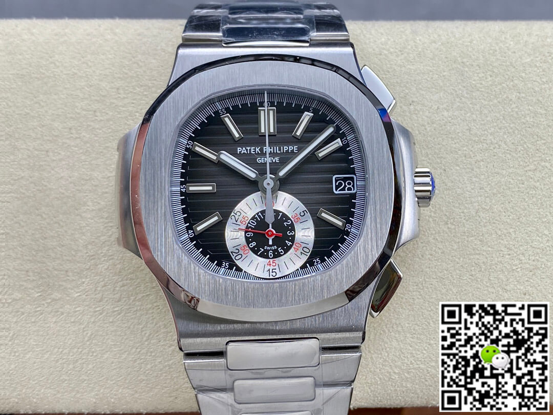 Replica Pat*k Phi1i*pe Nautilus 5980/1A-014 1:1 Best Edition PPF Factory Black Dial