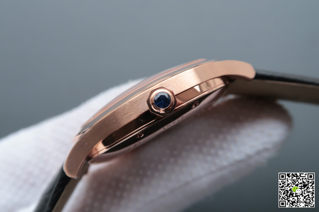 Replica Drive De Ca*t1er WGNM0003 1:1 Best Edition V6 Factory Rose Gold Silver Dial