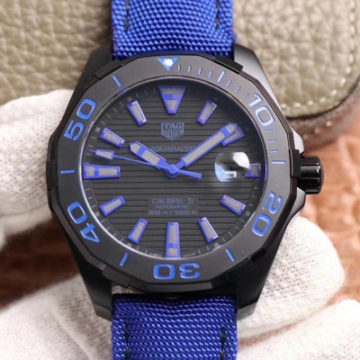 Replica Tag Heuer Aquaracer WAY208C.RHZ4752 1:1 Best Edition V6 Factory Black Dial Swiss ETA2824-2
