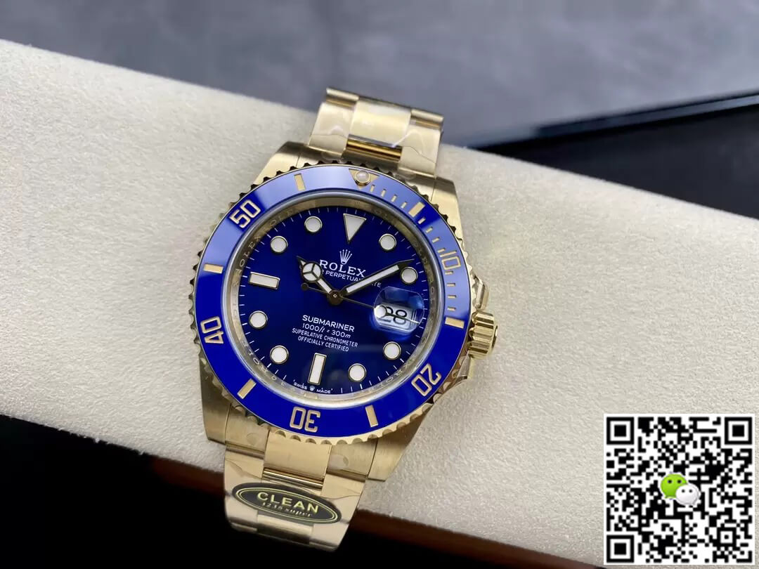 Replica R01ex Submariner M126618lb-0002 41MM 1:1 Best Edition Clean Factory Blue Bezel