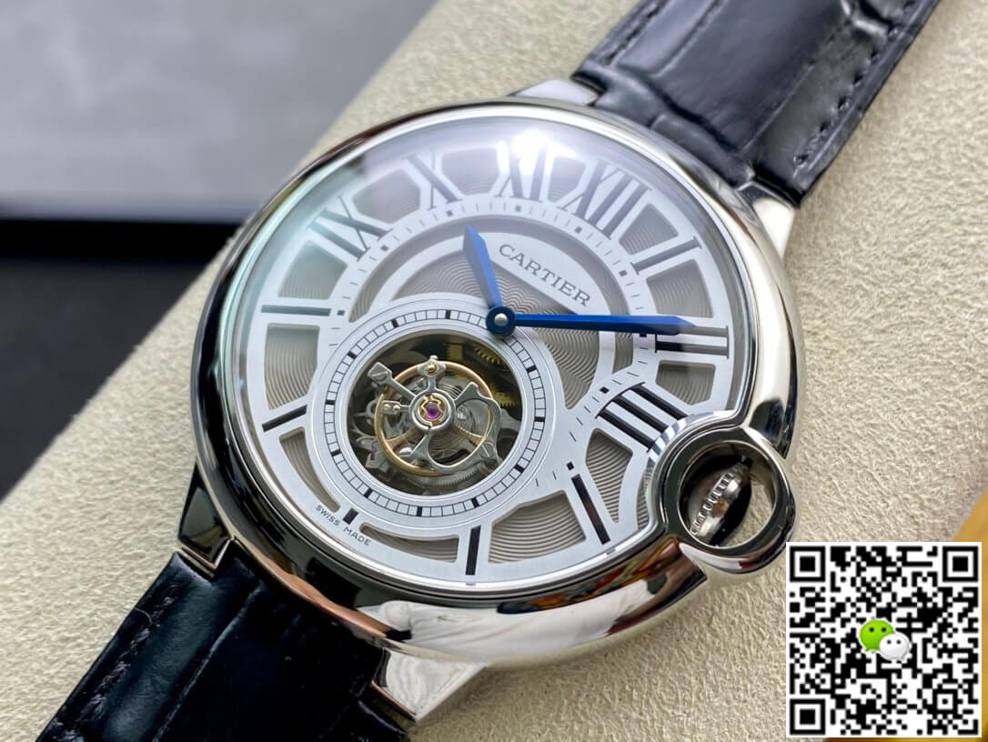 Replica Ballon Bleu De Ca*t1er W6920021 1:1 Best Edition BBR Factory Tourbillon Dial