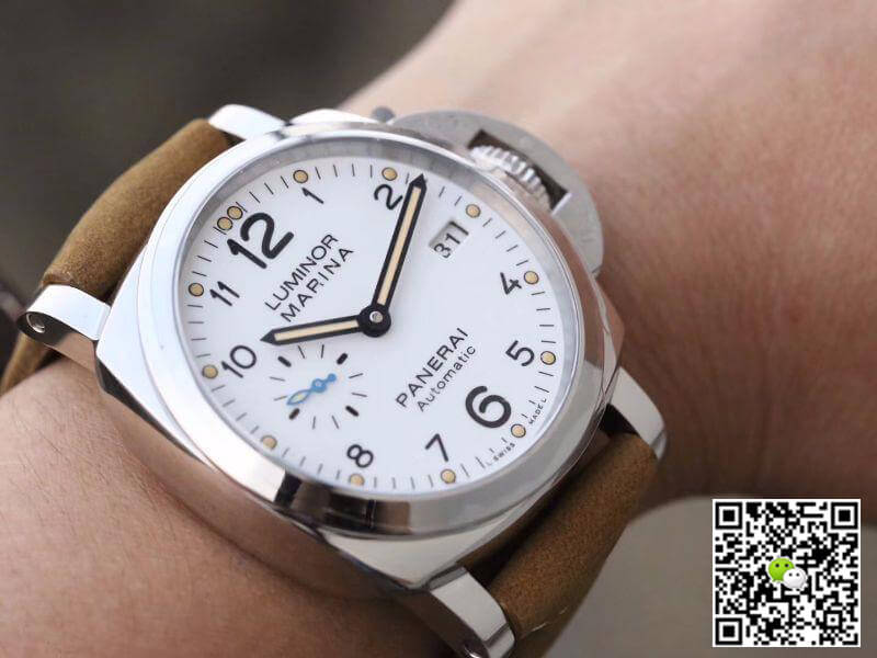 Pa*e*a1 Replica Luminor 1950 PAM1499 VS Factory 1:1 Best Edition Swiss ETA P9010 S*perlumed White Dial