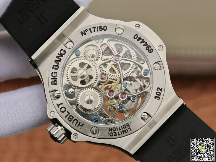 Replica Hublot Big Bang Tourbillon 1:1 Best Edition D1am0nd Blue Dial