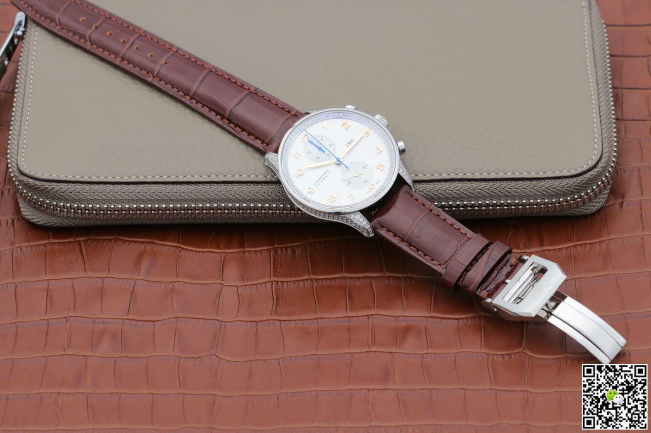 Replica IWC Portugieser IW371440 1:1 Best Edition ZF Factory V2 D1am0nd Bezel