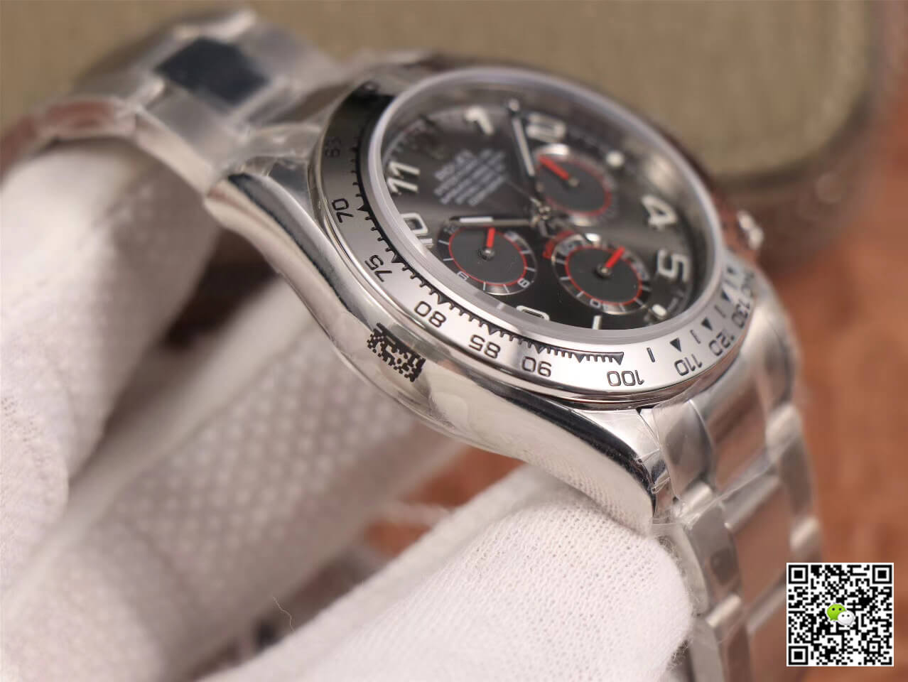Replica R01ex Daytona Cosmograph 116509 1:1 Best Edition JH Factory Black Dial