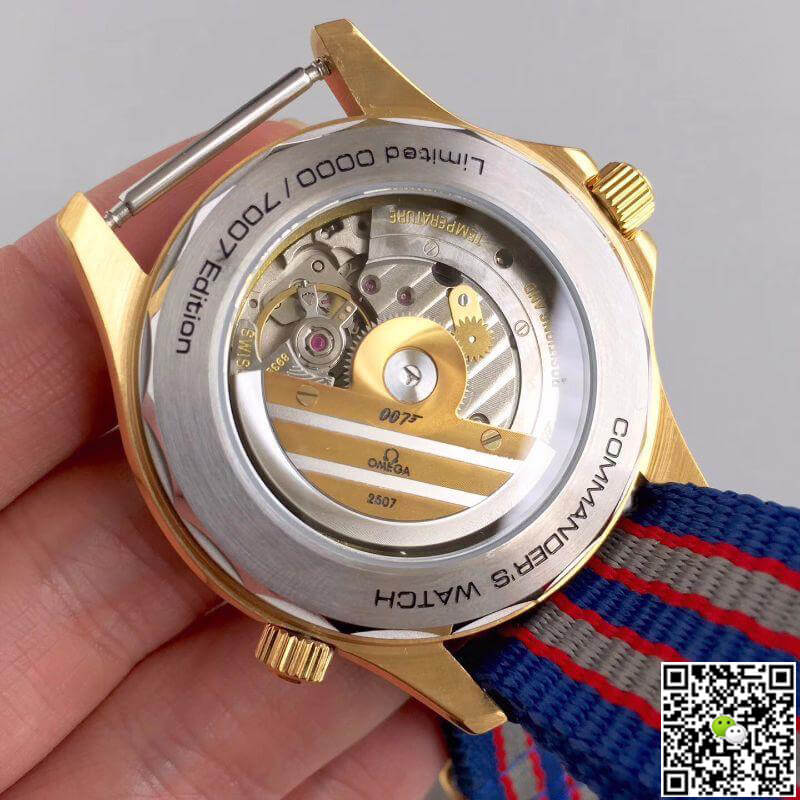 Replica 0me*ga Seamaster Diver 300M 212.62.41.20.04.001 1:1 Best Edition Swiss ETA2824 18K Yellow Gold