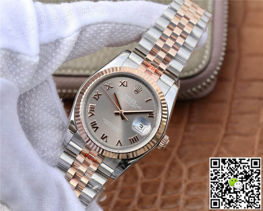 Replica R01ex Datejust 116231-0087 36MM 1:1 Best Edition GM Factory Silver Dial